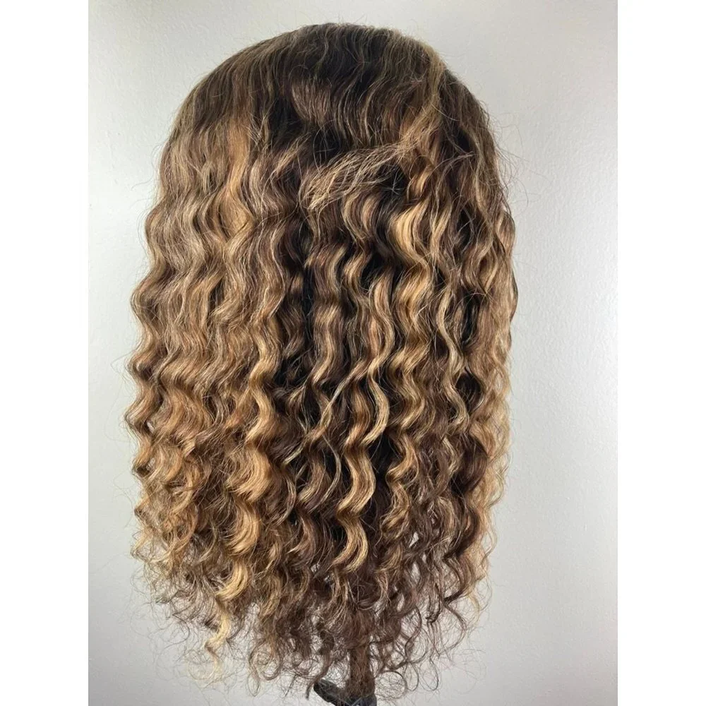 Highlight Blonde Human Hair Wig